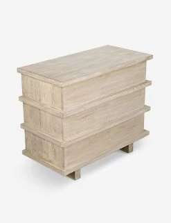 Corliss 3-Drawer Dresser, White Wash -Furniture Store ow280 s 11 lg