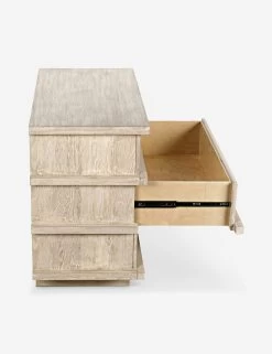 Corliss 3-Drawer Dresser, White Wash -Furniture Store ow280 s 14 lg