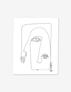 Picasso Print By Damienne Merlina -Furniture Store picasso face unframed print 1