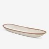 Tara Melamine Long Oval Serving Bowl