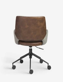 Randy Office Chair -Furniture Store randy office chair gray and brown 4 2f3d433c 1ac9 4af1 9443 3769c7ffcf64