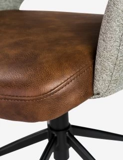 Randy Office Chair -Furniture Store randy office chair gray and brown 7 234593a8 63b6 4200 96d4 7637ee6d5252