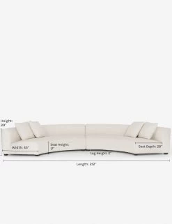 Saban 2-Piece Curved Sectional Sofa -Furniture Store saban 2 piece crescent sectional sofa ivory 1564991625 861fbeaa a28e 4a6a aa18 d725e66fa11e