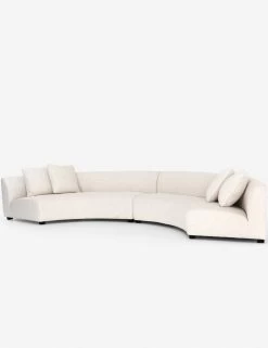 Saban 2-Piece Curved Sectional Sofa -Furniture Store saban 2 piece crescent sectional sofa ivory 2 1564991625 b28438fd 4554 4b35 a584 903c25d4ec97