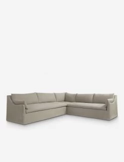 Portola Slipcover Corner Sectional Sofa -Furniture Store sundry slipcover sectional flax l0457356 2