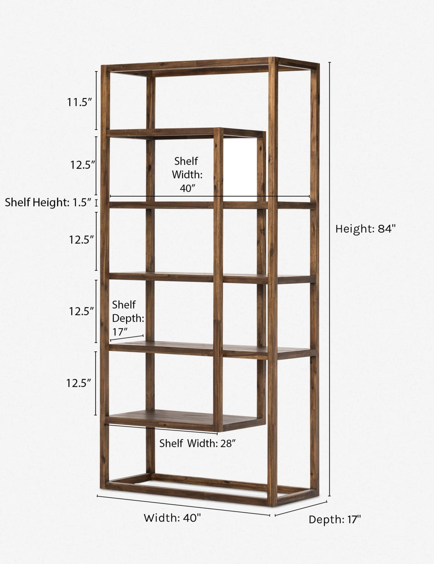 Valda Bookcase 5 Valda Bookcase - Image 5