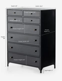 Verruca Tall Dresser -Furniture Store verruca tall dresser