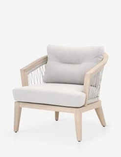Joaquin Indoor / Outdoor Accent Chair -Furniture Store web outdoor club chair taupe white 1 02